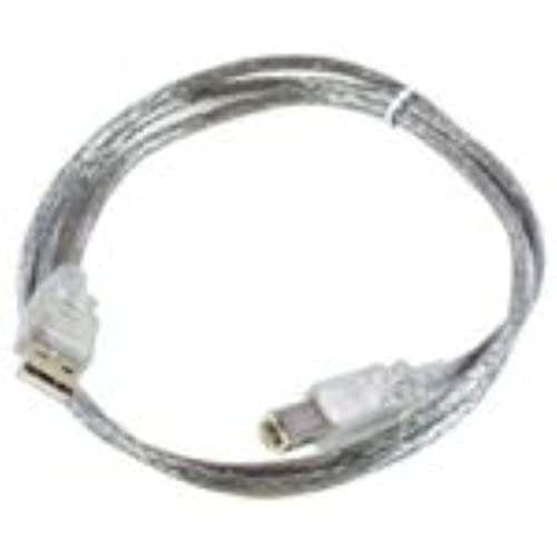 Microconnect USBAB2T – USB Kabel (USB A, USB B, männlich/männlich, 2 m) transparent von Fujitsu