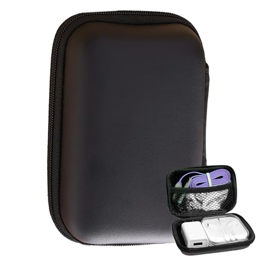 Fukamou Elektronischer Organizer,Tragetasche Für Elektronisches Zubehör, Schutzhülle, Aufbewahrungstasche, Tasche Für Technisches Zubehör Für Kopfhörer, Ohrstöpsel, Kabel Fukamou Elektronischer Organizer,Tragetasche Für Elektronisches Zubehör, Schutzhülle, Aufbewahrungstasche, Tasche Für Technisches Zubehör Für Kopfhörer, Ohrstöpsel, Kabel von Fukamou