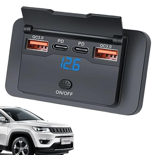 Fukamou RV USB Outlet, 12V USB Outlet, 76W Automotive Port QC3.0 Auto Ladegerät, Handys Und Zubehör, Autoversorgungen Für -Die Meisten Fahrzeuge, SUVs Fukamou RV USB Outlet, 12V USB Outlet, 76W Automotive Port QC3.0 Auto Ladegerät, Handys Und Zubehör, Autoversorgungen Für -Die Meisten Fahrzeuge, SUVs von Fukamou