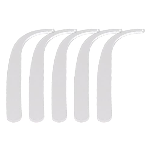 Ohrpiercing Anprobieren Stick, 5-teilige Acryl-Ohrring-Anprobestäbchen - Transparenter Ohrstecker-Creolen-Ohrring Mit Anprobestreifen Für Einkaufszentren Und Den Heimgebrauch von Fukamou