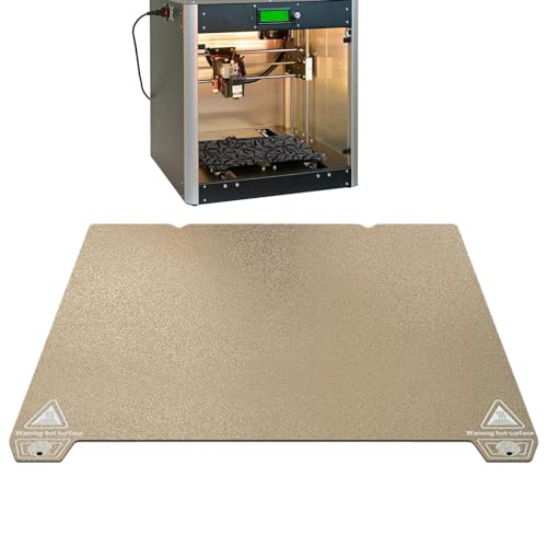 Fulenyi 3D-Druckerplatte, 3D-Druckerbett, 235 x 235 mm flexible Textur-PEI-Platte, Doppelseitiges Haustier, Bett-PEI-Platte für verbesserte Haftung, 3D-Drucker-Zubehör von Fulenyi