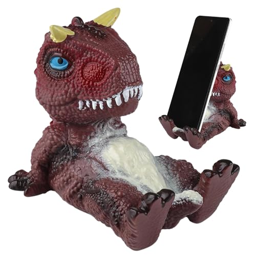 Fulenyi Handy-Halterung für Schreibtisch, Dinosaurier, niedlicher Handyhalter für Schreibtisch, Handy-Zubehör, tragbare Schreibtischdekoration für Spielkonsolen, Tisch, Schreibtisch Fulenyi Handy-Halterung für Schreibtisch, Dinosaurier, niedlicher Handyhalter für Schreibtisch, Handy-Zubehör, tragbare Schreibtischdekoration für Spielkonsolen, Tisch, Schreibtisch von Fulenyi