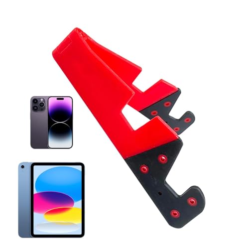 Fulenyi Reise-Handyhalter, Handy-Ständer | Tisch-Tablet-Halter,V-förmige Telefonhalterung im Taschenformat, farbenfrohes Freisprech-Schreibtischzubehör, verstellbare Tischhalterung für Tablet-Telefone Fulenyi Reise-Handyhalter, Handy-Ständer | Tisch-Tablet-Halter,V-förmige Telefonhalterung im Taschenformat, farbenfrohes Freisprech-Schreibtischzubehör, verstellbare Tischhalterung für Tablet-Telefone von Fulenyi
