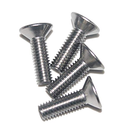 (100 Stück) -M3x20mm ISO 10642 A2 V2A Senkschrauben mit Innensechskant DIN 7991 von Fullerkreg