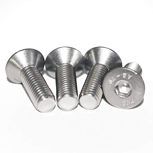 10 Stück M8 x 30 mm Senkkopfschrauben Edelstahl DIN 7991 Senkkopf Innensechskant A2 V2A VA von Fullerkreg