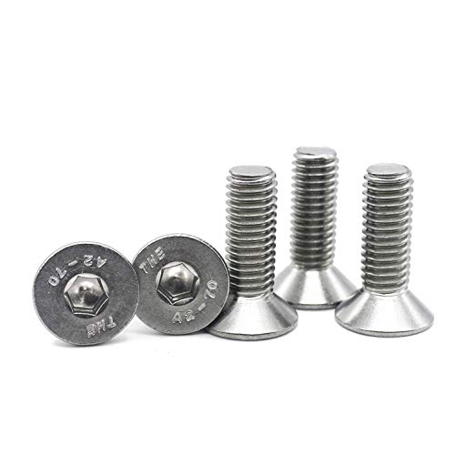100 Stück M3 x 10 mm Senkkopfschrauben Edelstahl DIN 7991 Senkkopf Innensechskant A2 V2A VA 100 Stück M3 x 10 mm Senkkopfschrauben Edelstahl DIN 7991 Senkkopf Innensechskant A2 V2A VA von Fullerkreg