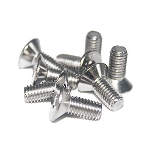 50 Stück M6 x 10 mm Senkkopfschrauben Edelstahl DIN 7991 Senkkopf Innensechskant A2 V2A VA 50 Stück M6 x 10 mm Senkkopfschrauben Edelstahl DIN 7991 Senkkopf Innensechskant A2 V2A VA von Fullerkreg