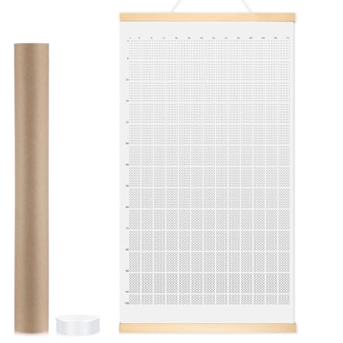 Fullhawl 4000 Wochen - Weeks of My Life Kalender 100 Jahre Leben Memento Mori Wochen Leinwandkalender Memento Mori Wandkalender Poster für Zeitmanagement Home Office Wanddekoration Fullhawl 4000 Wochen - Weeks of My Life Kalender 100 Jahre Leben Memento Mori Wochen Leinwandkalender Memento Mori Wandkalender Poster für Zeitmanagement Home Office Wanddekoration von Fullhawl