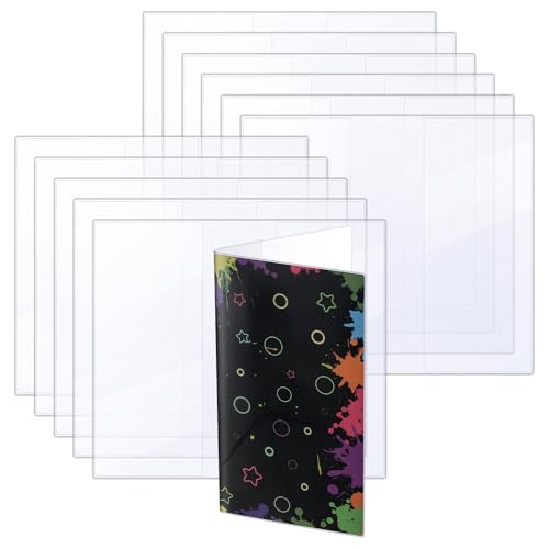 Fullhawl Taschenkalender, 8,9 x 16,5 cm, transparenter Taschenkalender, PVC-Einband, transparenter Kunststoffeinband, wasserdicht, kleine Planerhülle, 12 Stück Fullhawl Taschenkalender, 8,9 x 16,5 cm, transparenter Taschenkalender, PVC-Einband, transparenter Kunststoffeinband, wasserdicht, kleine Planerhülle, 12 Stück von Fullhawl