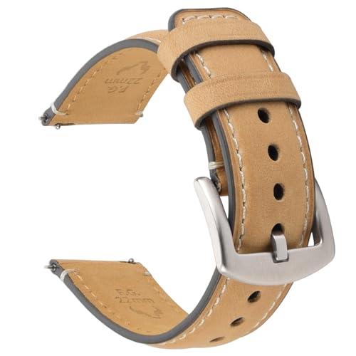 Fullmosa Leder Uhrenarmband Vintage-Ersatzarmband, Uhrenarmband 22mm 20mm 24mm 19mm 18mm Armband Uhr Zubehör für Herren Damen, Uhrband für Smartwatch und Universal-Uhren Fullmosa Leder Uhrenarmband Vintage-Ersatzarmband, Uhrenarmband 22mm 20mm 24mm 19mm 18mm Armband Uhr Zubehör für Herren Damen, Uhrband für Smartwatch und Universal-Uhren von Fullmosa