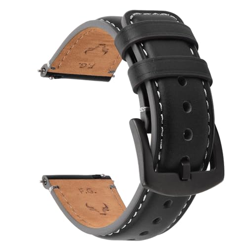 Fullmosa Leder Uhrenarmband Vintage-Ersatzarmband, Uhrenarmband 22mm 20mm 24mm 19mm 18mm Armband Uhr Zubehör für Herren Damen, Uhrband für Smartwatch und Universal-Uhren Fullmosa Leder Uhrenarmband Vintage-Ersatzarmband, Uhrenarmband 22mm 20mm 24mm 19mm 18mm Armband Uhr Zubehör für Herren Damen, Uhrband für Smartwatch und Universal-Uhren von Fullmosa