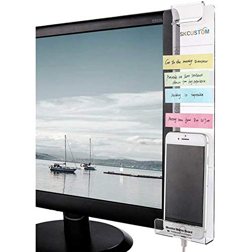 2 Stücke Computer Monitor Botschaft Board Monitor Memo Board, Haftnotizen für Bildschirm Telefon Halter Computer Monitore Seitenwand, Organizer 2 Seitenwände, links & rechts 2 Stücke Computer Monitor Botschaft Board Monitor Memo Board, Haftnotizen für Bildschirm Telefon Halter Computer Monitore Seitenwand, Organizer 2 Seitenwände, links & rechts von Fulltime E-Gadget
