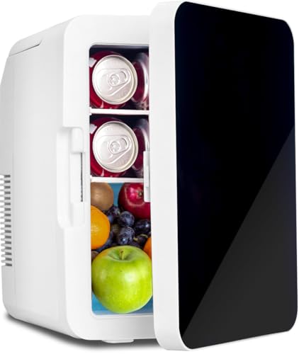 Fullwatt 2 in 1 Mini Kühlschrank, 10 Liter mit Kühl- und Heizfunktion, tragbare elektrische Gefrierbox klein Gefrierschrank für Auto, camping, Lkw, Büro, 220V Steckdose und 12V USB-Anschluss, Schwarz Fullwatt 2 in 1 Mini Kühlschrank, 10 Liter mit Kühl- und Heizfunktion, tragbare elektrische Gefrierbox klein Gefrierschrank für Auto, camping, Lkw, Büro, 220V Steckdose und 12V USB-Anschluss, Schwarz von Fullwatt