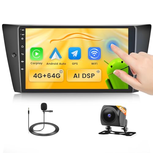 Fuluku 4+64G Android Autoradio für BMW 3ER E90 E91 E92 E93 2005 2006 2007 2008 2009 2010 2011 mit Wireless Carpaly&Android Auto, 9'' IPS Touch Screen Radio Bluetooth 5.0/GPS/Rückfahrkamera/FM/WiFi/SWC Fuluku 4+64G Android Autoradio für BMW 3ER E90 E91 E92 E93 2005 2006 2007 2008 2009 2010 2011 mit Wireless Carpaly&Android Auto, 9'' IPS Touch Screen Radio Bluetooth 5.0/GPS/Rückfahrkamera/FM/WiFi/SWC von Fuluku