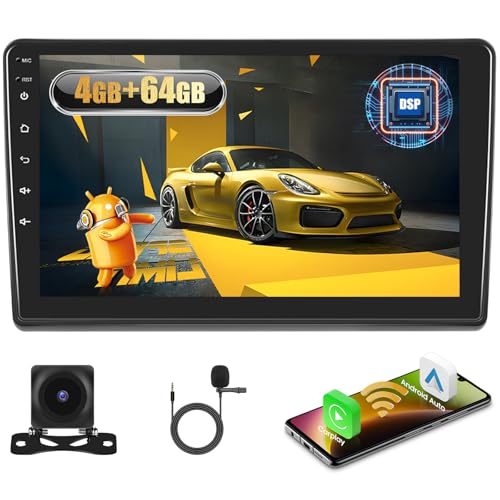 Fuluku 4+64G Android Autoradio für FIAT Ducato 3/Peugeot Boxer 2/Citroen Jumper 2 2011-2022 mit Wireless Carpaly&Android Auto, 9'' Touch Screen Radio mit Bluetooth 5.0/GPS/Rückfahrkamera/FM/WiFi/SWC von Fuluku