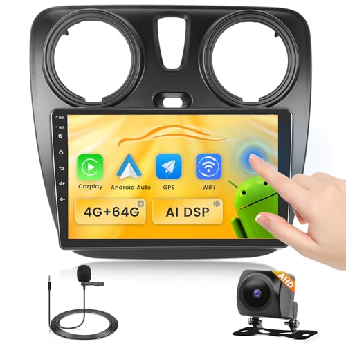 Fuluku 4+64G Android Autoradio für Renault Lodgy 2021/Dokker 2012-2020 mit Wireless Carpaly&Android Auto, 9'' IPS Touch Screen Radio mit Bluetooth 5.0/GPS/Rückfahrkamera/FM/WiFi/SWC Fuluku 4+64G Android Autoradio für Renault Lodgy 2021/Dokker 2012-2020 mit Wireless Carpaly&Android Auto, 9'' IPS Touch Screen Radio mit Bluetooth 5.0/GPS/Rückfahrkamera/FM/WiFi/SWC von Fuluku