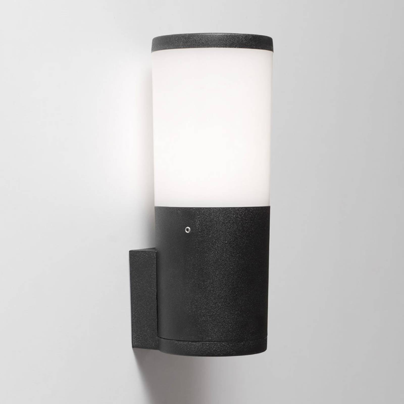 LED-Außenwandlampe Amelia mit CCT, schwarz von Fumagalli