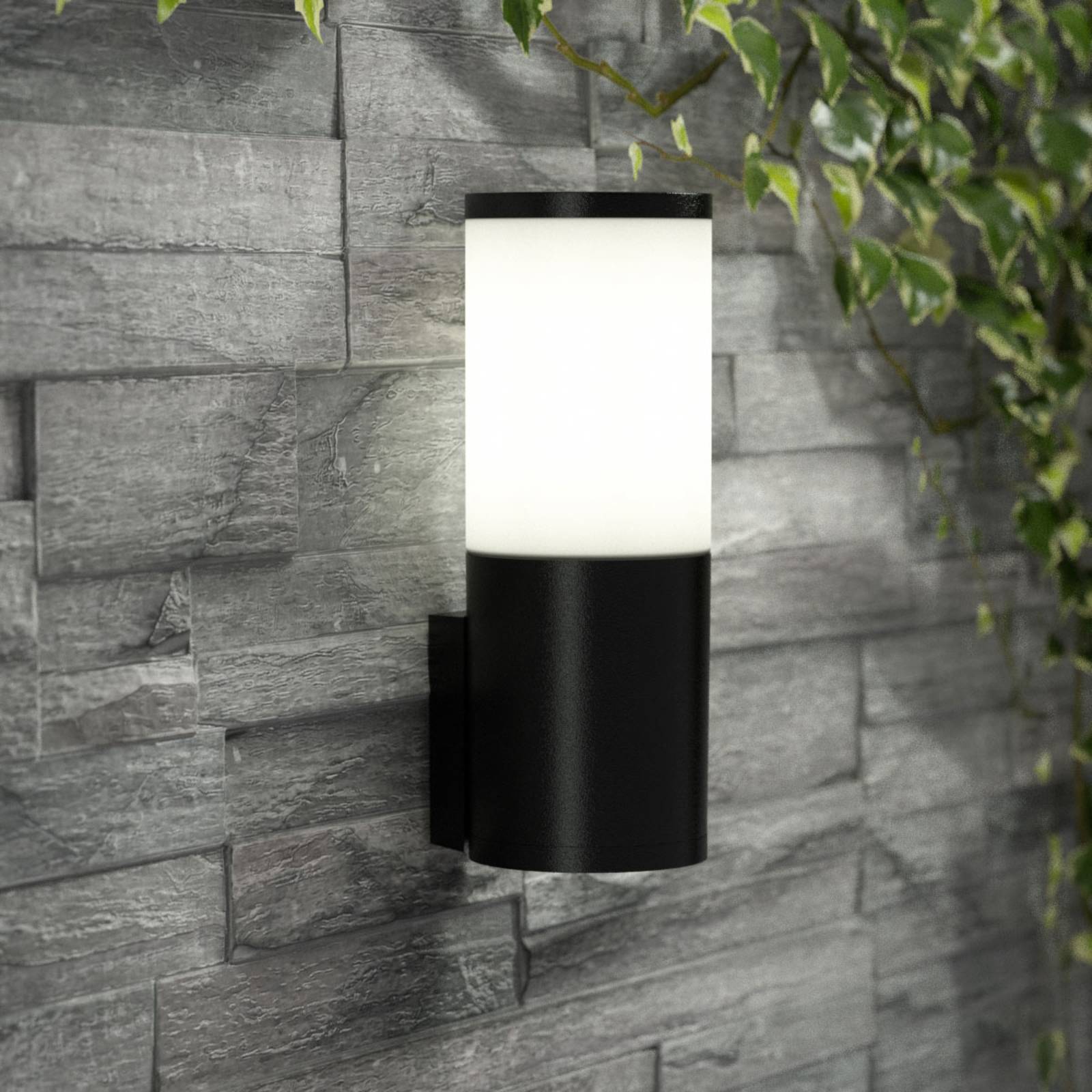 LED-Außenwandlampe Amelia mit CCT, schwarz LED-Außenwandlampe Amelia mit CCT, schwarz von Fumagalli