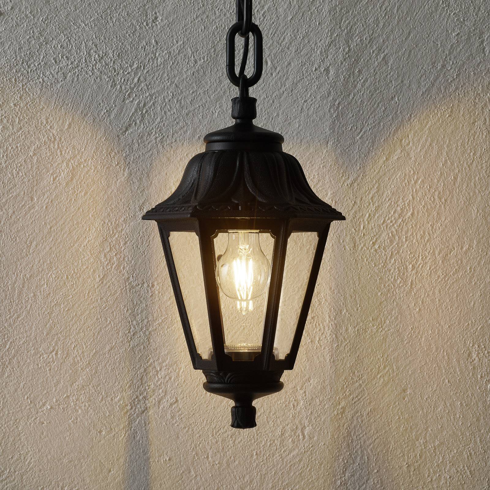 LED-Hängelampe Sichem Anna 6W 2.700K schwarz/klar LED-Hängelampe Sichem Anna 6W 2.700K schwarz/klar von Fumagalli