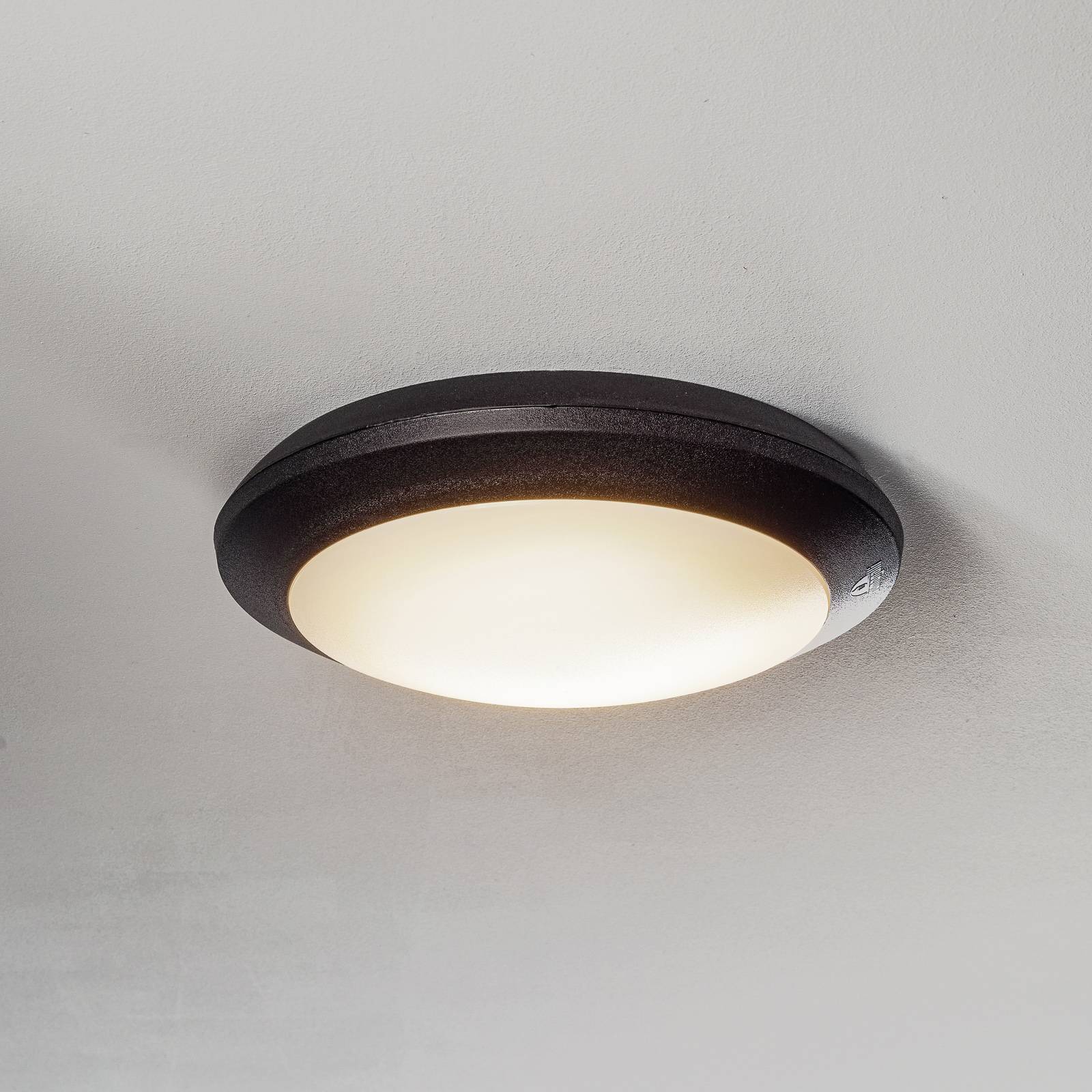 Sensor-LED-Deckenleuchte Umberta schwarz, CCT Sensor-LED-Deckenleuchte Umberta schwarz, CCT von Fumagalli