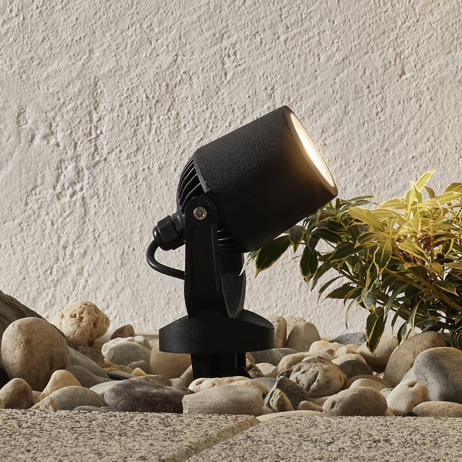Spießlampe Minitommy 1-flammig CCT schwarz/frosted Spießlampe Minitommy 1-flammig CCT schwarz/frosted von Fumagalli