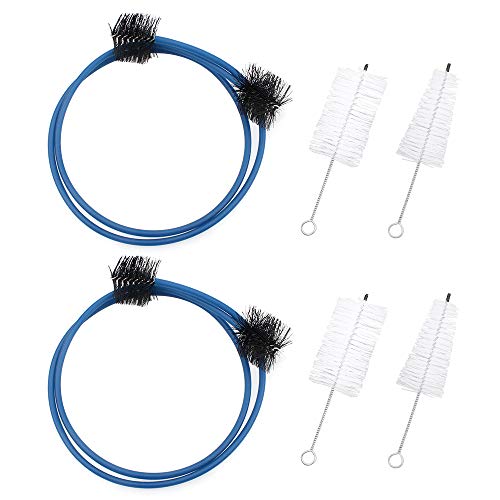 Fumanduo 2 Set Reinigungsbürsten für Blechblasinstrumente, Reinigungsset Trompete Reinigung Pflege Kit Mundstückbürste Ventilbürste Musikinstrument Pflege Bürsten für Trompete Horn Euphonium Tuba Fumanduo 2 Set Reinigungsbürsten für Blechblasinstrumente, Reinigungsset Trompete Reinigung Pflege Kit Mundstückbürste Ventilbürste Musikinstrument Pflege Bürsten für Trompete Horn Euphonium Tuba von Fumanduo
