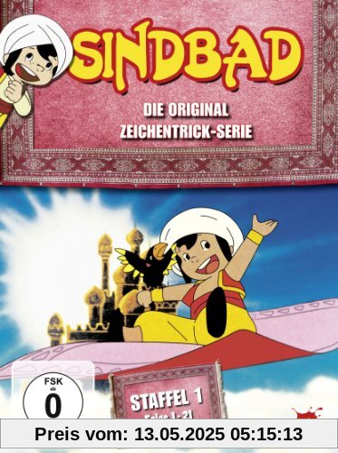 Sindbad - Die Original Zeichentrick-Serie, Staffel 1, Folge 01-21 [3 DVDs] von Fumio Kurokawa