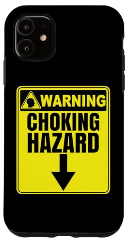 Erstickungsgefahr Warnung Vorsicht Lustig Erwachsene Humor Raunchy Hülle für iPhone 11 Erstickungsgefahr Warnung Vorsicht Lustig Erwachsene Humor Raunchy Hülle für iPhone 11 von Fun Club Entertainment