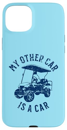 My Other Car is Car Golfwagen im Used-Look Hülle für iPhone 15 Plus My Other Car is Car Golfwagen im Used-Look Hülle für iPhone 15 Plus von Fun Golf Car Humor Designs for Golf Cart Lovers