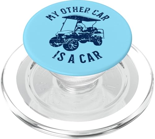 My Other Car is Car Golfwagen im Used-Look PopSockets PopGrip für MagSafe My Other Car is Car Golfwagen im Used-Look PopSockets PopGrip für MagSafe von Fun Golf Car Humor Designs for Golf Cart Lovers