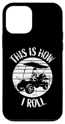 This Is How I Roll Retro Distressed Golfwagen Humor Hülle für iPhone 12 mini This Is How I Roll Retro Distressed Golfwagen Humor Hülle für iPhone 12 mini von Fun Golf Car Humor Designs for Golf Cart Lovers
