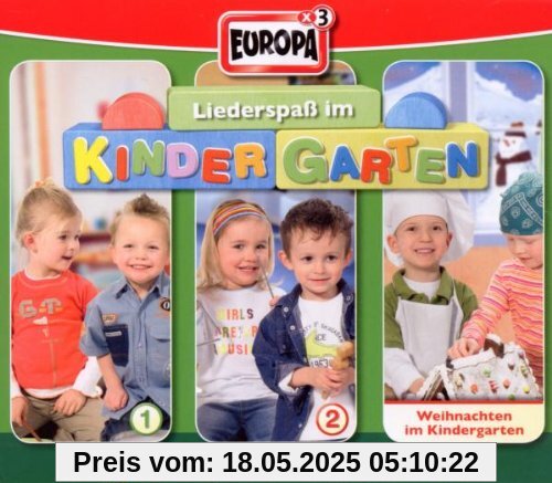 Liederspaß Im Kindergarten/3er CD-Box Liederspaß Im Kindergarten/3er CD-Box von Fun Kids