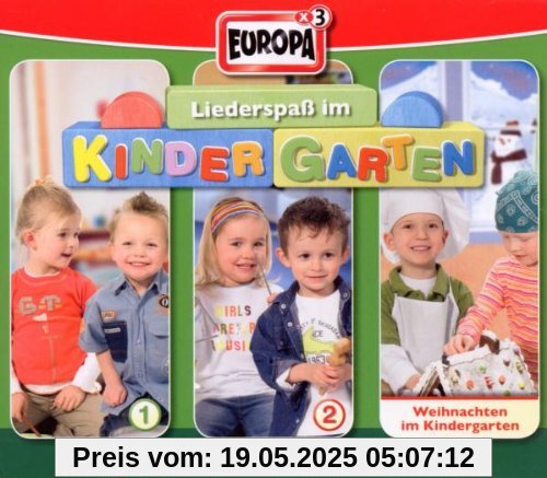 Liederspaß Im Kindergarten/3er CD-Box von Fun Kids
