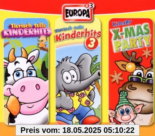 Tierisch Tolle Kinderhits/3er CD-Box Tierisch Tolle Kinderhits/3er CD-Box von Fun Kids