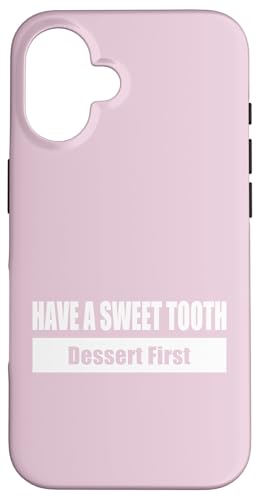 HAVE A SWEET TOOTH / Naschkatze – Erst das Dessert Hülle für iPhone 16 HAVE A SWEET TOOTH / Naschkatze – Erst das Dessert Hülle für iPhone 16 von Fun Punch