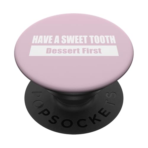 HAVE A SWEET TOOTH / Naschkatze – Erst das Dessert PopSockets Klebender PopGrip HAVE A SWEET TOOTH / Naschkatze – Erst das Dessert PopSockets Klebender PopGrip von Fun Punch