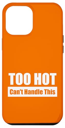 TOO HOT Can't Handle This / Viel zu heiß – Kaum auszuhalten Hülle für iPhone 12 Pro Max von Fun Punch