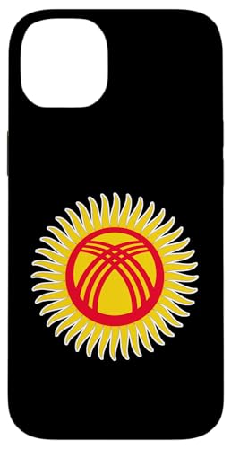 Hülle für iPhone 14 Plus Kirgisistan Wappen Flagge von Fun Sale Store