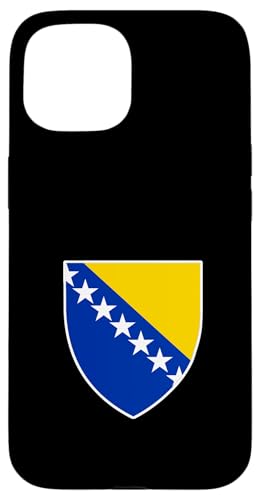 Hülle für iPhone 15 Flagge des Bosnien-Wappens Hülle für iPhone 15 Flagge des Bosnien-Wappens von Fun Sale Store
