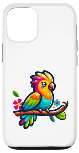 Sittich Gardening Cute Hülle für iPhone 12/12 Pro von Fun Sale Store