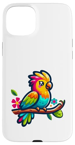 Sittich Gardening Cute Hülle für iPhone 15 Plus von Fun Sale Store