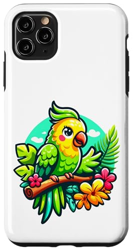 Sittich Vogel Gartenarbeit niedlich Hülle für iPhone 11 Pro Max von Fun Sale Store