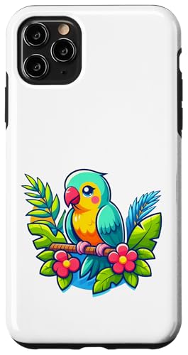 Sittich Vogel Gartenarbeit niedlich Hülle für iPhone 11 Pro Max von Fun Sale Store