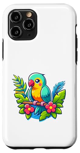 Sittich Vogel Gartenarbeit niedlich Hülle für iPhone 11 Pro von Fun Sale Store