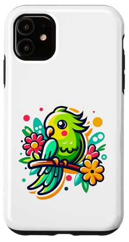 Sittich Vogel Gartenarbeit niedlich Hülle für iPhone 11 Sittich Vogel Gartenarbeit niedlich Hülle für iPhone 11 von Fun Sale Store