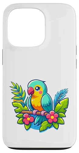 Sittich Vogel Gartenarbeit niedlich Hülle für iPhone 13 Pro von Fun Sale Store
