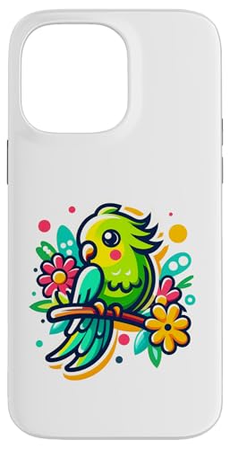 Sittich Vogel Gartenarbeit niedlich Hülle für iPhone 14 Pro Max von Fun Sale Store