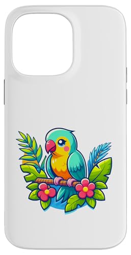 Sittich Vogel Gartenarbeit niedlich Hülle für iPhone 14 Pro Max von Fun Sale Store
