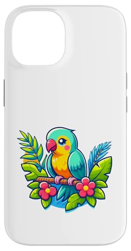 Sittich Vogel Gartenarbeit niedlich Hülle für iPhone 14 von Fun Sale Store