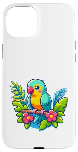 Sittich Vogel Gartenarbeit niedlich Hülle für iPhone 15 Plus von Fun Sale Store